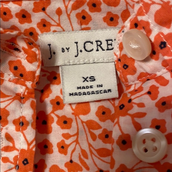 J Crew poppy long sleeve button down - Picture 2 of 3